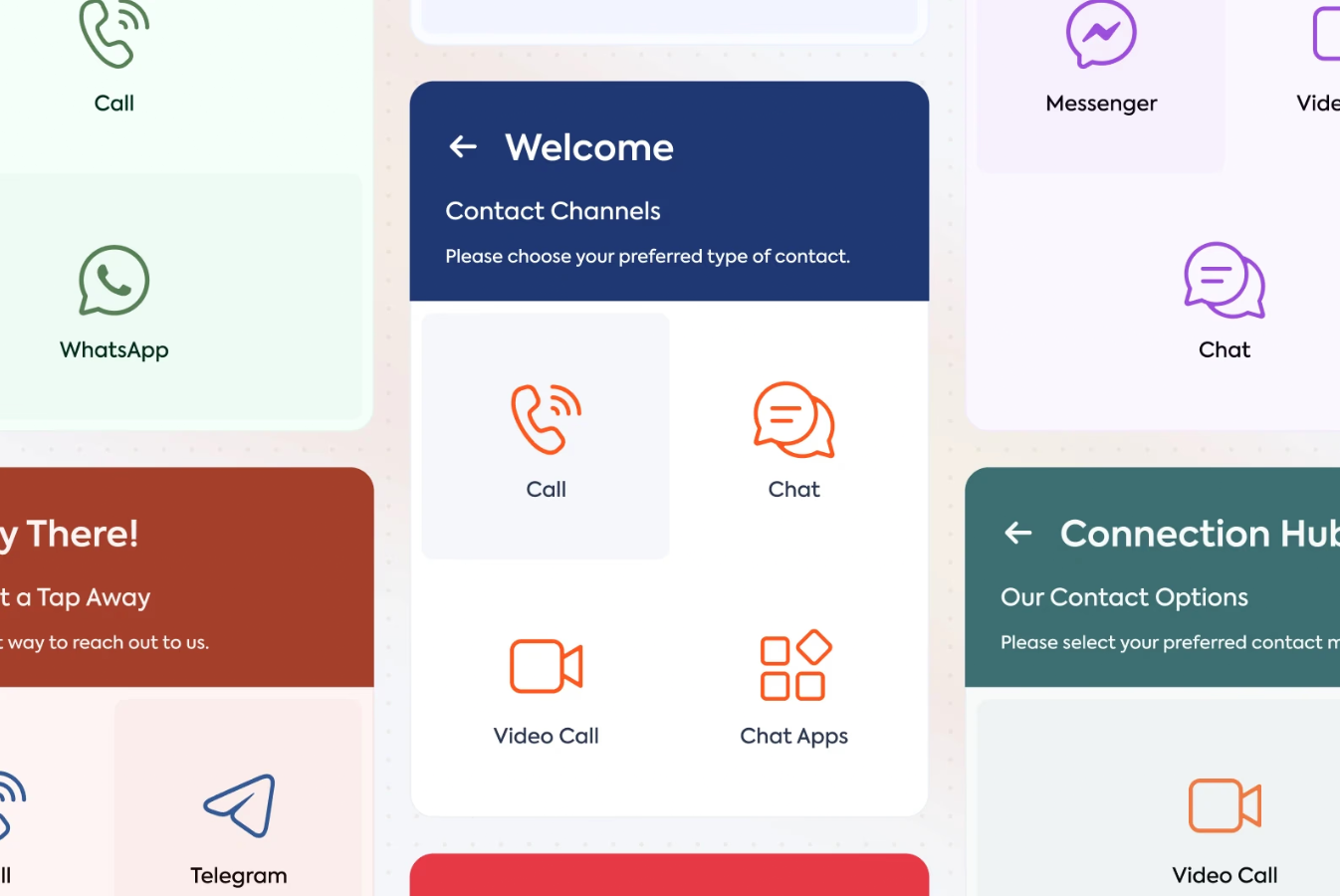 İletişim widget'ı