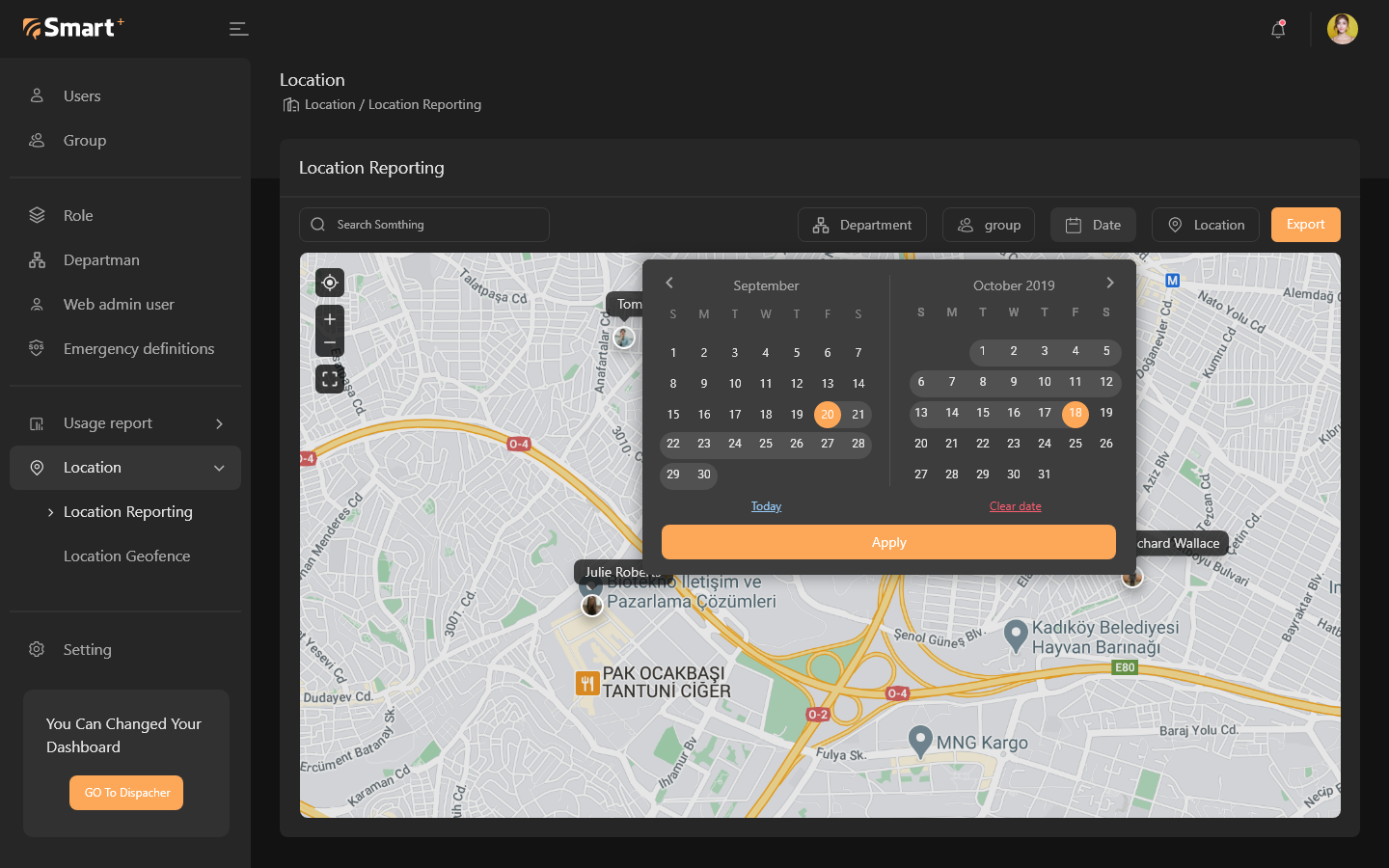 Geofence Detay Düzenleme — Wireframe'den Prototipe Geçiş